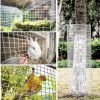 Hardware Cloth 1/4 inch 48in x 100ft 23 Gauge, Hot-dip Galvanized After Welding Chicken Wire Fence Roll Garden Plant Welded Metal Wire Fencing Roll