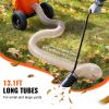 Wood Chipper Shredder Mulcher Leaf Vacuum Kit, 4.3 Inch x 13.1 ft Heavy Duty Universal Woodchipper Accessory, 4 inch Diameter for Large Volume Feeding