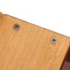2-in-1 Transforming Interchangeable Picnic Table, Outdoor Wooden Table and Bench Set, Portable Foldable Bench with Umbrella Hole