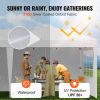 Pop Up Canopy, 10 x 20 FT Instant Canopy Portable Gazebo with 3 Sidewalls & 2 Ventilated Windows