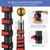 20ft Telescope Flag Pole, Black | 22FLP001-20-F1-06.V2 Upgraded Version