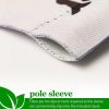Garden Flag No Longer by My Side but Always in My Heart Angelic Pawprint Pet Memorial 4x8 Inch Printed Blockout Polyester
