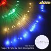 120 LED Solar Fireworks Lights, Starburst Fairy Lights with 8 Lighting Modes, IP4X, Solar Powered Pathway Lights for Patio, Yard
